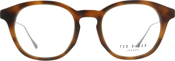 Stilvolle Kunststoffbrille für Herren von der Marke Ted Baker in der Farbe braun