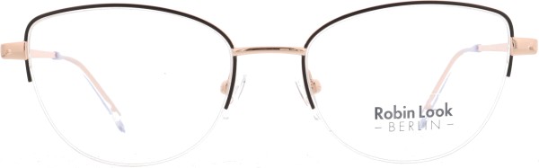 Wunderschöne kleine Halbrandbrille für Damen aus der Robin Look Kollektion