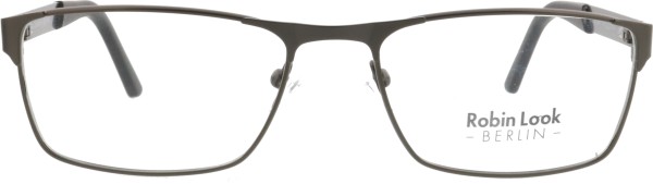 Elegante Herrenbrille aus Metall aus der aktuellen Robin Look Kollektion in der Farbe grau