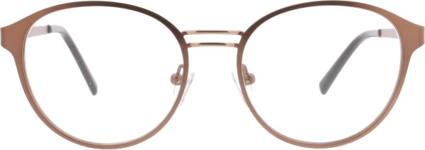 Hübsche Damenbrille von der Marke Sunoptic in einer Pantoform in der Farbe matt braun