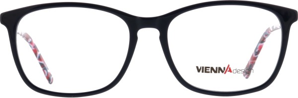 Klassische Kunststoffbrille für Damen in der Farbe blau