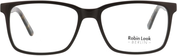 Klassische und große Kunststoffbrille für Herren aus der aktuellen Robin Look Kollektion in der Farbe braun