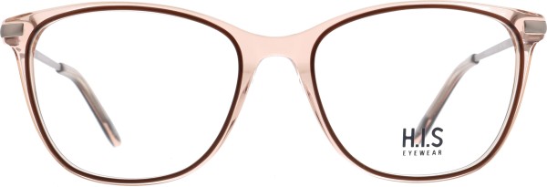 Wunderschöne Kunststoffbrille für Damen im Schmetterlingsstil von der Marke HIS