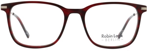 Klassische Kunststoffbrille für Damen und Herren aus der Robin Look Kollektion in rot