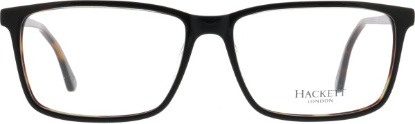 Schöne große Herrenbrille aus Kunststoff von der Marke Hackett London in der Farbe schwarz
