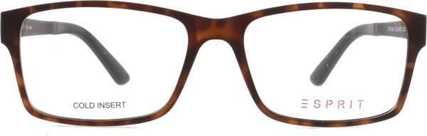 Modische Brille aus braunem Kunststoff für Damen von der Marke Esprit