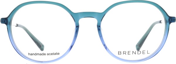 Wunderschöne auffällige Kunststoffbrille von der Marke Brendel für Damen