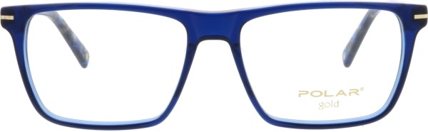 Klassische Herrenbrille von Polar in der Farbe blau