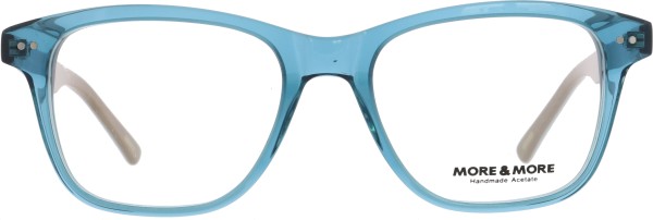 Klassische Kunststoffbrille für Damen und Herren von der Marke More & More 