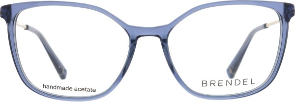 Hochwertige Kunststoffbrille von der Marke Brendel für Damen in der Farbe blau
