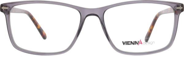 Modische Herrenbrille von der Marke Vienna in einem transparenten Grau