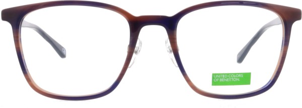 Wunderschöne Brille von der Marke United Colors of Benetton für Damen in der Farbe braun blau