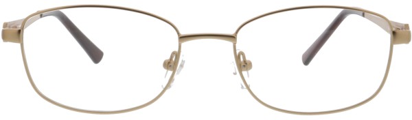 Schlichte Damenbrille aus Metall von der Marke Opticunion in der Farbe gold