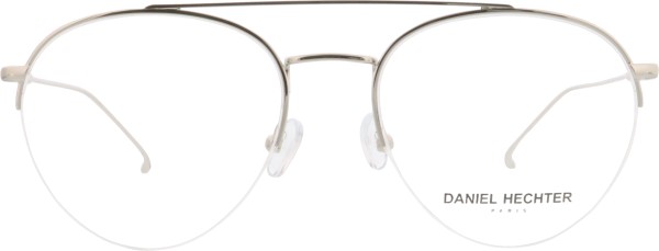 Angesagte Unisexbrille von Daniel Hechter mit Doppelsteg in der Farbe silber
