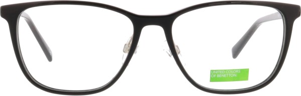 Tolle Kunststoffbrille von der Marke United Colors of Benetton in der Farbe schwarz