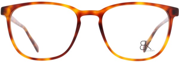 Modische große Kunststoffbrille für Herren in der Farbe braun