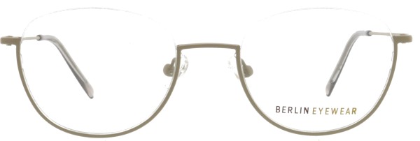 Raffinierte Brille für Damen von der Marke Berlin Eyewear in beige
