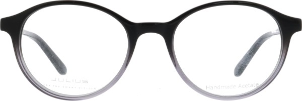 Hochwertige modische Kunststoffbrille für Damen und Herren in der Farbe schwarz