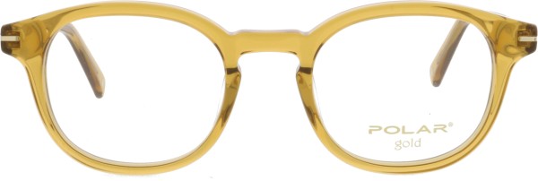 Auffällige Kunststoffbrille von Polar für Damen in der Farbe braun