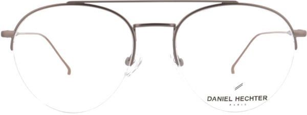 Angesagte Herrenbrille von Daniel Hechter mit Doppelsteg in der Farbe silber