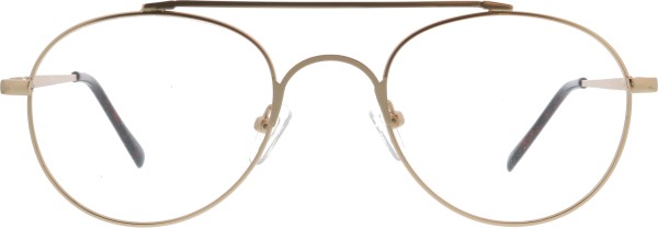 Trendige Pilotenbrille aus Metall für Herren in der Farbe gold