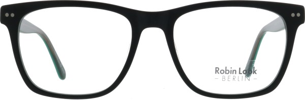 Schöne große klassische Kunststoffbrille aus der Robin Look Kollektion für Herren