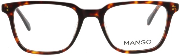 Kunststoffbrille für Damen und Herren im Vintage Look in havanna braun