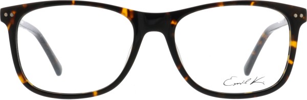 Flotte und moderne Kunststoffbrille für Damen und Herren in der Farbe braun