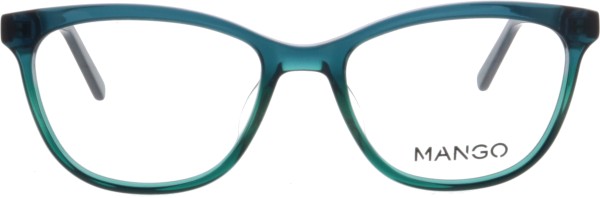 Wunderschöne Brille für Damen in einer Schmetterlingsform in der Farbe petrol blau