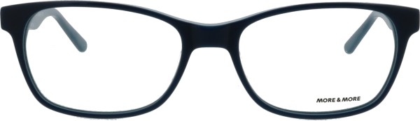 Klassische Damenbrille aus Kunststoff in der Farbe blau von der Marke More&More