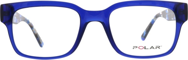 Auffällige Acetatbrille für Damen und Herren in einem leuchtenden Blau aus der Polar Eco Line