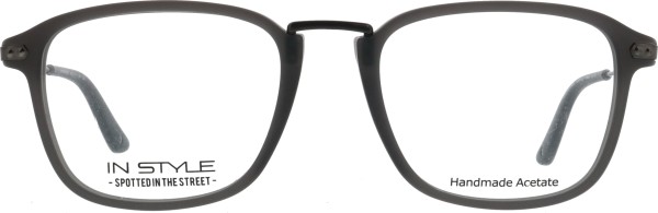 Coole modische Kunststoffbrille von der Marke In Style für Herren in der Farbe grau