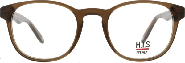 Tolle runde Brille von der Marke HIS für Damen in der Farbe braun