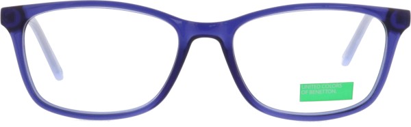 Tolle Kunststoffbrille von der Marke United Colors of Benetton in der Farbe blau