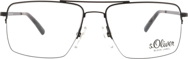 Modische Herrenbrille aus Metall von der Marke s.Oliver in der Farbe schwarz