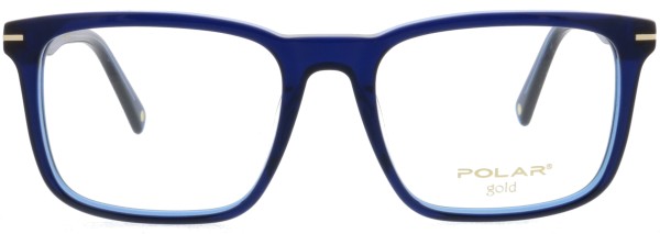 Klassische Herrenbrille von Polar in der Farbe blau 