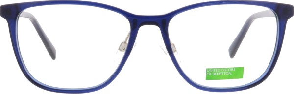 Tolle Kunststoffbrille von der Marke United Colors of Benetton in der Farbe blau