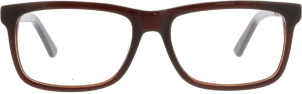 Klassische Herrenbrille in rechteckiger Form von Sunoptic in der Farbe braun