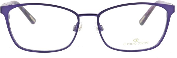 Wunderschöne Damenbrille aus Metall in der Farbe lila