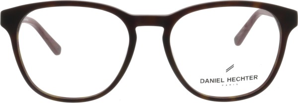 Tolle Herrenbrille von Daniel Hechter in einer quadratischen Form in braun weinrot
