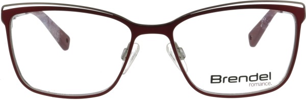 Raffinierte Damenbrille aus Metall von der Marke Eschenbach Brendel in der Farbe lila metallic