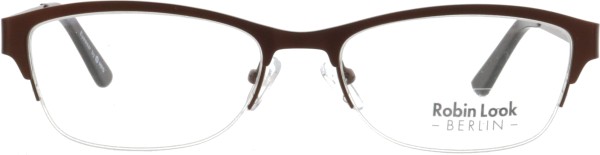 Elegante Damen Nylorbrille aus der aktuellen Robin Look Kollektion in der Farbe braun