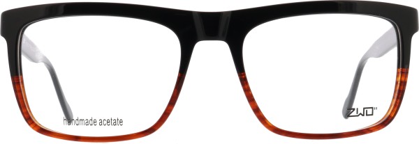 Markante große Brille von der Marke ZWO für Herren in der Farbe schwarz-braun