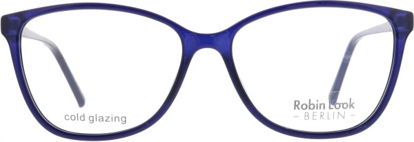 Stilvolle Kunststoffbrille für Damen in blau aus der Robin Look Kollektion