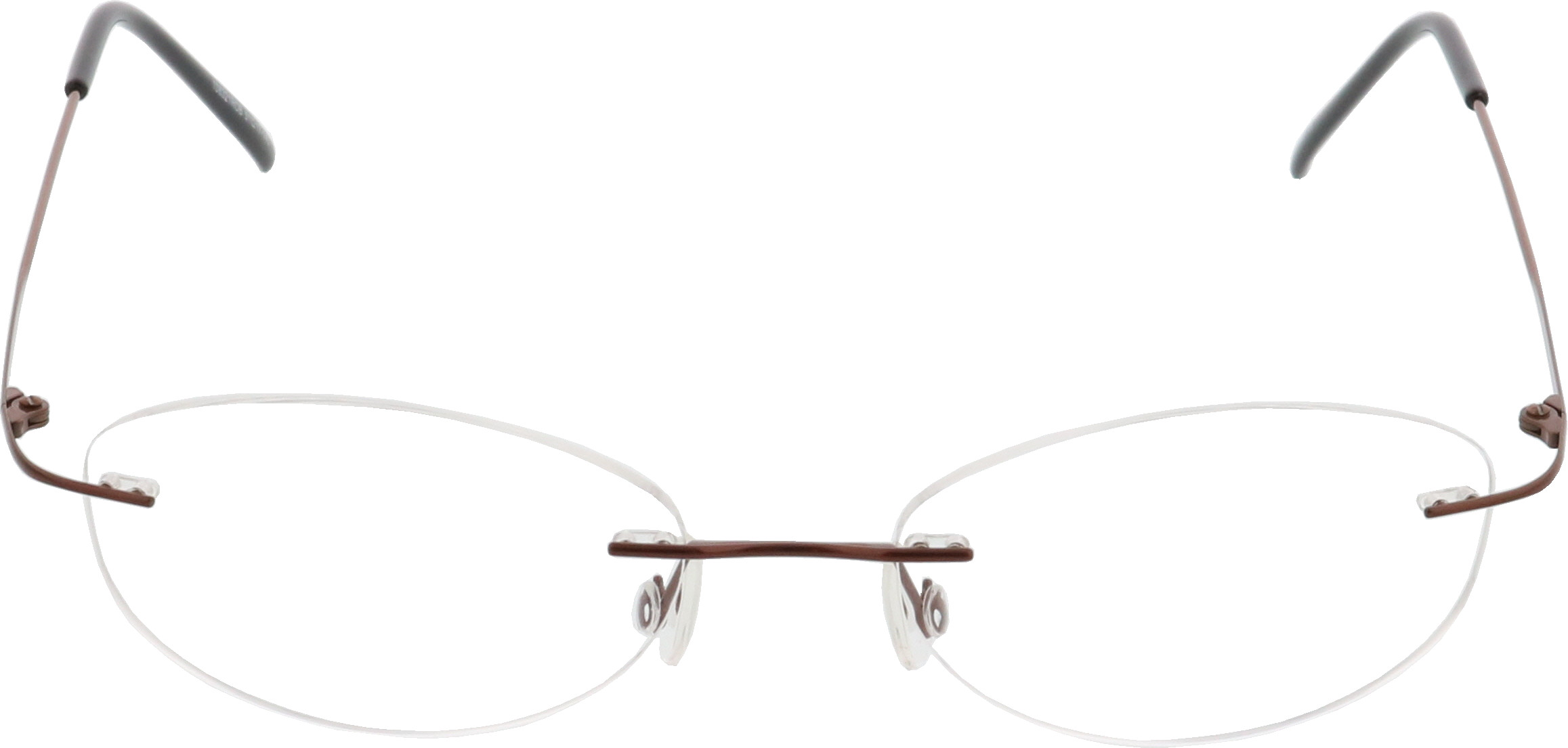 Randlos Brille Herren optische Gläser Speicher Titanium Brillenfassung T5K6