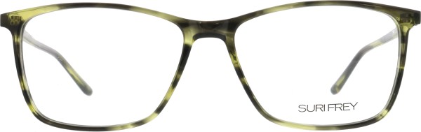 Topmodische Kunststoffbrille für Herren in grün von der Marke Suri Frey