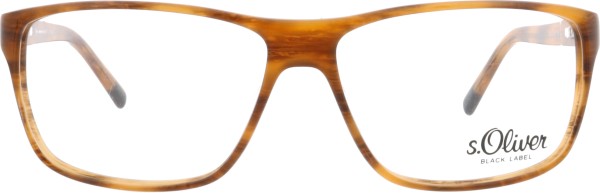 Modische Herrenbrille von der Marke s.Oliver in der Farbe braun
