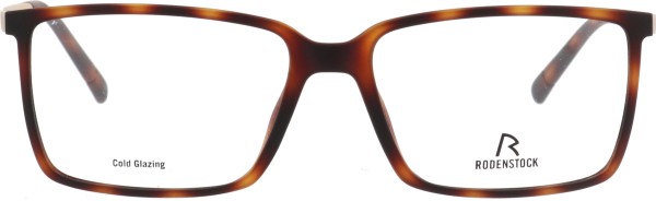Schöne klassische Herrenbrille von Rodenstock in den Farben havanna gold