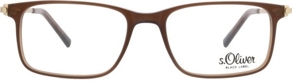 Elegante Herrenbrille von der Marke s.Oliver in der Farbe braun