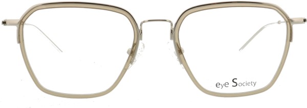 hübsche Eye Society Damen Brille in grau transparent 13-04